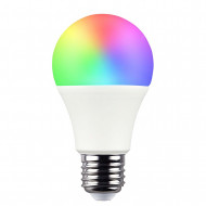 BOMBILLA LED ESTANDAR A60 RGB E27 CON MANDO 9W (60W) 806LM 25000H 7hSevenOn Premium BL.1