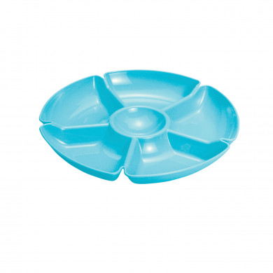 BOL PARA SNACK 5 HUECOS COLORES SURTIDOS (28x3,5cm) BOL PARA SNACK 5 HUECOS COLORES SURTIDOS (28x3,5cm)