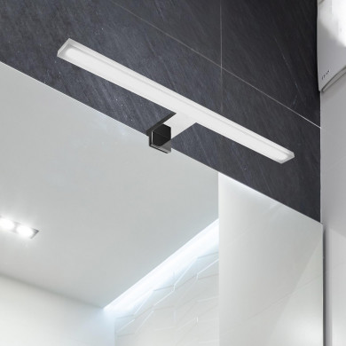 APLIQUE LED BAÑO ALUMINIO 7,2W 490LM 4200K 20000H 300MM RAIN 7hSevenOn BL.1
