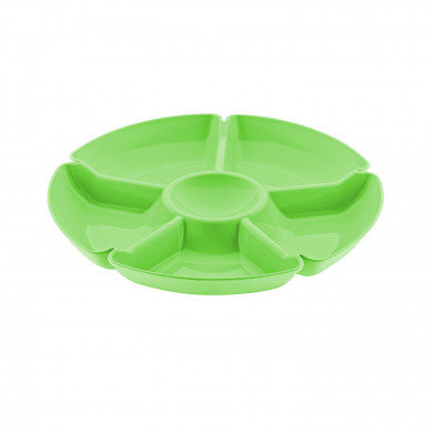 BOL PARA SNACK 5 HUECOS COLORES SURTIDOS (28x3,5cm) BOL PARA SNACK 5 HUECOS COLORES SURTIDOS (28x3,5cm)