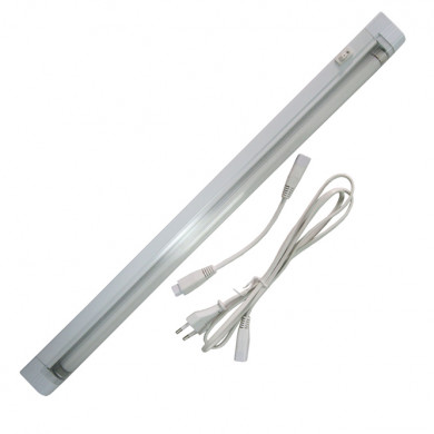 TUBO LED REGLETA CONECT 4W-48LEDS-LUZ BLANCA-288X18MM
