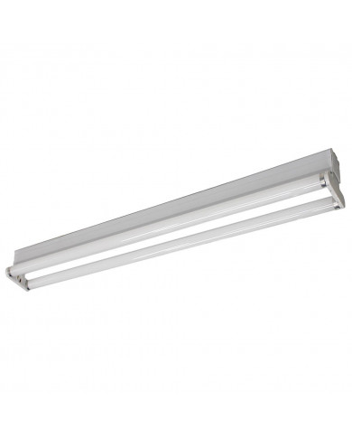 REGLETA FLUORESCENTE T8 G13 2x18W 2x1300LM 4000K 8000H 2 TUBOS INCLUIDOS 7hSevenOn RT.1
