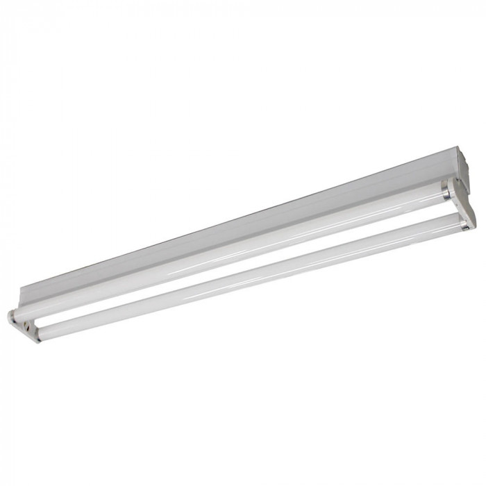 REGLETA FLUORESCENTE T8 G13 2x18W 2x1300LM 4000K 8000H 2 TUBOS INCLUIDOS 7hSevenOn RT.1
