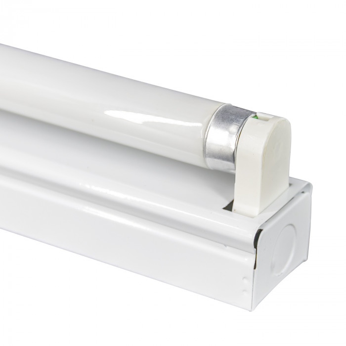 REGLETA FLUORESCENTE T8 G13 18W 1300LM 4000K 8000H TUBO INCLUIDO 7hSevenOn RT.1
