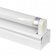 REGLETA FLUORESCENTE T8 G13 18W 1300LM 4000K 8000H TUBO INCLUIDO 7hSevenOn RT.1
