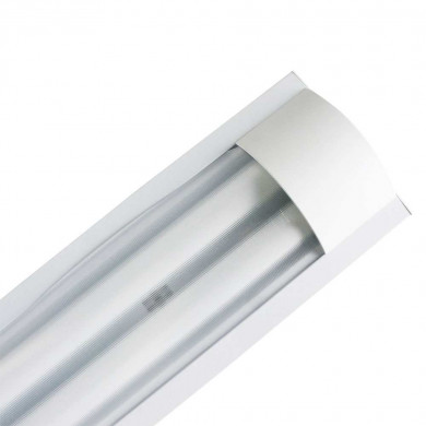 REGLETA FLUORESCENTE BLANCO T8 G13 2x36W 2x2100LM 4000K 8000H 2 TUBOS INCLUIDOS 7hSevenOn RT.1
