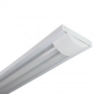 REGLETA FLUORESCENTE BLANCO T8 G13 2x36W 2x2100LM 4000K 8000H 2 TUBOS INCLUIDOS 7hSevenOn RT.1
