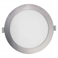 DOWNLIGHT EXTRAPLANO LED CUADRADO 15W 1100lm ALUMINIO MATE 225mm 7hSevenOn CJ.1