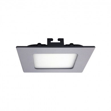 DOWNLIGHT EXTRAPLANO LED CUADRADO 8W 600lm ALUMINIO MATE 120mm 7hSevenOn CJ.1 DOWNLIGHT EXTRAPLANO LED CUADRADO 8W 600lm ALUMINIO MATE 120mm 7hSevenOn CJ.1