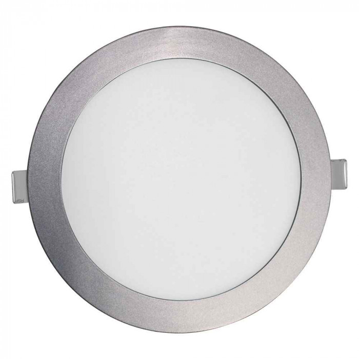 DOWNLIGHT EXTRAPLANO LED REDONDO 15W 1100lm ALUMINIO MATE 225mm 7hSevenOn CJ.1