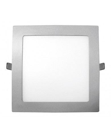 DOWNLIGHT EXTRAPLANO LED CUADRADO 26W 2400lm ALUMINIO MATE 225mm 7hSevenOn CJ.1