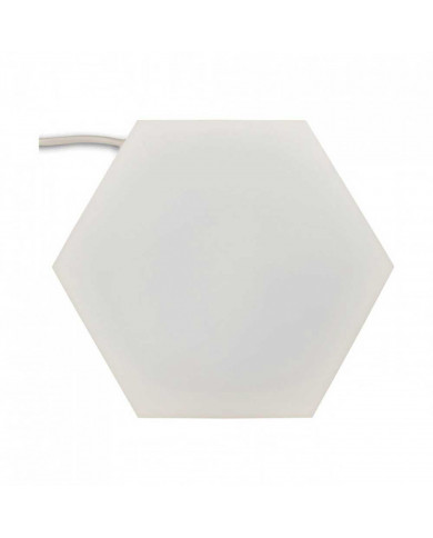 PANEL LED ENLAZABLE HEXAGONAL BLANCO 10W 800LM 4000K 25000H 320x370MM 7hSevenOn CJ.1