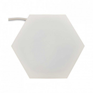 PANEL LED ENLAZABLE HEXAGONAL BLANCO 10W 800LM 4000K 25000H 320x370MM 7hSevenOn CJ.1 PANEL LED ENLAZABLE HEXAGONAL BLANCO 10W 800LM 4000K 25000H 320x370MM 7hSevenOn CJ.1