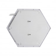 PANEL LED ENLAZABLE HEXAGONAL BLANCO 10W 800LM 4000K 25000H 320x370MM 7hSevenOn CJ.1