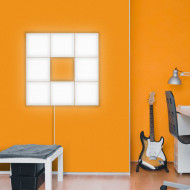 PANEL LED ENLAZABLE CUADRADO BLANCO 3,5W 200LM 4000K 25000H 150x150MM 7hSevenOn CJ.1
