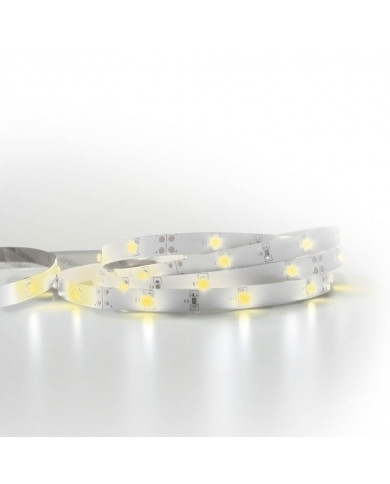 KIT TIRA LED 5M CALIDA 3000K CON TRANSFOMADOR RECORTABLE y ENLAZABLE 7hSevenOn