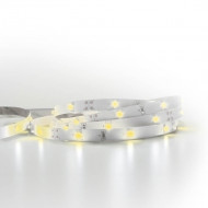 KIT TIRA LED 5M CALIDA 3000K CON TRANSFOMADOR RECORTABLE y ENLAZABLE 7hSevenOn