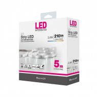 KIT TIRA LED BLANCO 4000K 5M CON TRANSFORMADOR RECORTABLE Y ENLAZABLE 7hSevenOn BL.1
