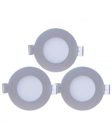 FOCO LED EMPO.EXTRAPL.RED.ALU.MATE 4W 300lmDIAM85 120º 4000K 25000H 7hSevenOn BL.3