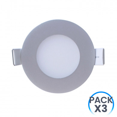 FOCO LED EMPO.EXTRAPL.RED.ALU.MATE 4W 300lmDIAM85 120º 4000K 25000H 7hSevenOn BL.3