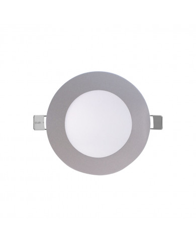DOWNLIGHT LED EXTRAPLANO REDONDO ALUMINIO MATE 8W 600LM 4000K 25000H D120MM 7hSevenOn BL.1
