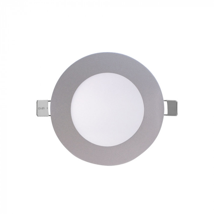 DOWNLIGHT LED EXTRAPLANO REDONDO ALUMINIO MATE 8W 600LM 4000K 25000H D120MM 7hSevenOn BL.1
