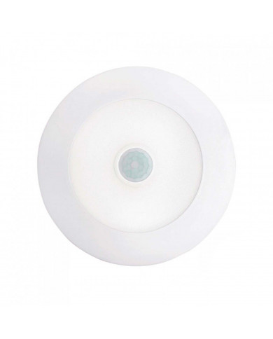 DOWNLIGHT LED EXTRAPLANO REDONDO BLANCO 8W 600LM 4000K 25000H D120MM CON SENSOR MOVIMIENTO 7hSevenOn BL.1
