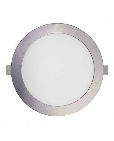 DOWNLIGHT LED EXTRAPLANO REDONDO ALUMINIO MATE 22W 1900LM 4000K 25000H D225MM 7hSevenOn BL.1 
