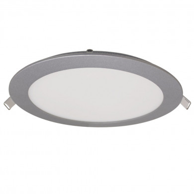 DOWNLIGHT LED EXTRAPLANO REDONDO ALUMINIO MATE 22W 1900LM 4000K 25000H D225MM 7hSevenOn BL.1 
