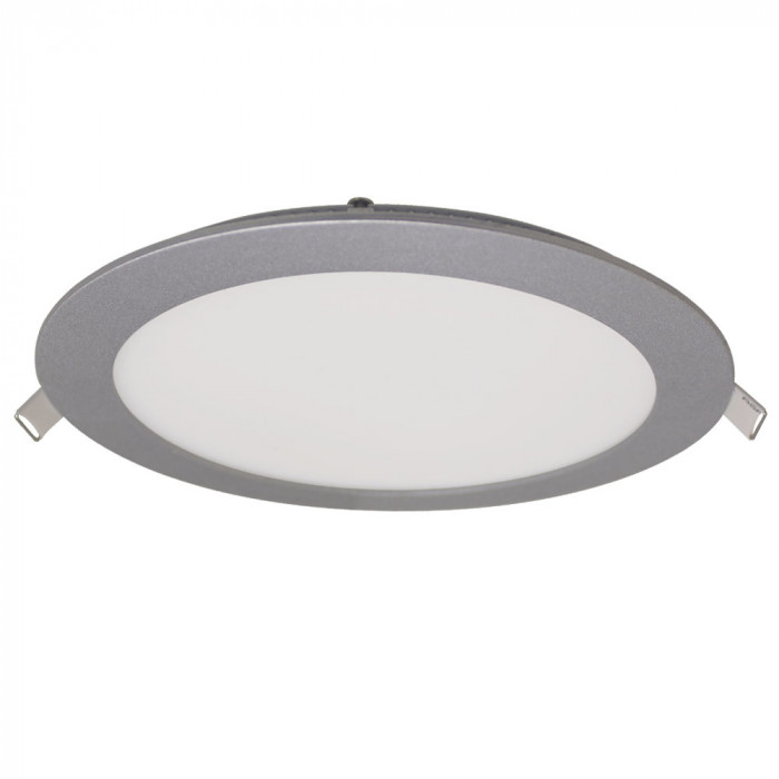 DOWNLIGHT LED EXTRAPLANO REDONDO ALUMINIO MATE 22W 1900LM 4000K 25000H D225MM 7hSevenOn BL.1 
