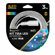 KIT TIRA LED RGB 3,3M CON PILAS NO INCLUIDAS 7hSevenOn BL.1