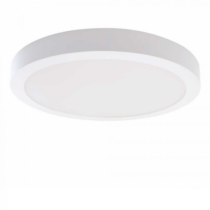 DOWNLIGHT LED SUPERFICIE REDONDO BLANCO 22W 1900LM D300MM 7hSevenOn Deco CJ.1 

