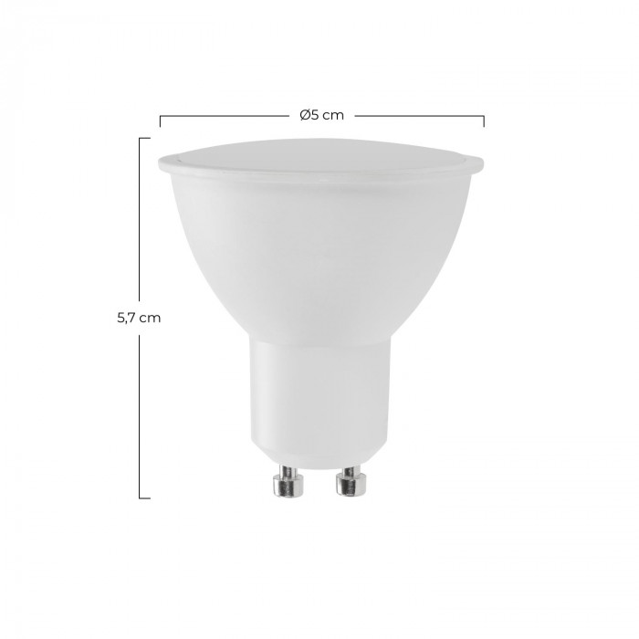 BOMBILLA LED SPOTLIGHT MR16 GU10 8W (60W) 700LM 3000K 15000H Raydan Home BL.1
