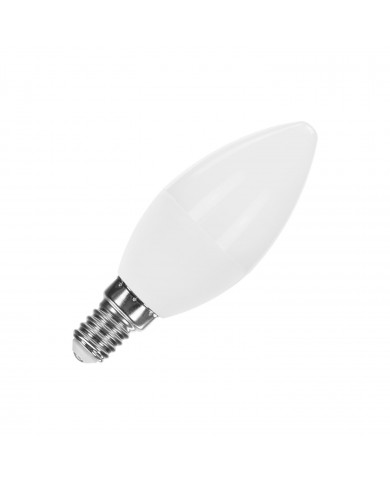 BOMBILLA LED VELA C37 E14 6W (40W) 470LM 3000K 15000H Raydan Home BL.1
