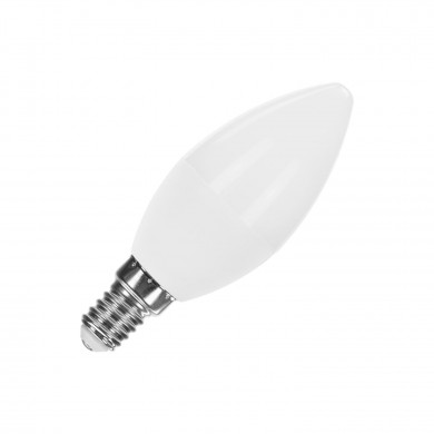 BOMBILLA LED VELA C37 E14 6W (40W) 470LM 3000K 15000H Raydan Home BL.1

