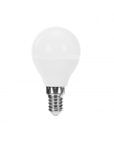 BOMBILLA LED ESFERICA G45 E14 6W (40W) 470LM 3000K 15000H Raydan Home BL.1
