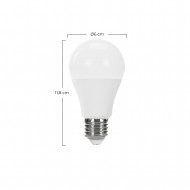BOMBILLA LED ESTANDAR A60 E27 11W (75W) 1055LM 6000K 15000H Raydan Home BL.1
