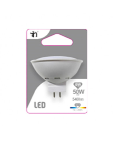 BOMBILLA LED SPOTLIGHT MR16 12V GU5.3 6W (50W) 540LM 4000K 15000H BL.1