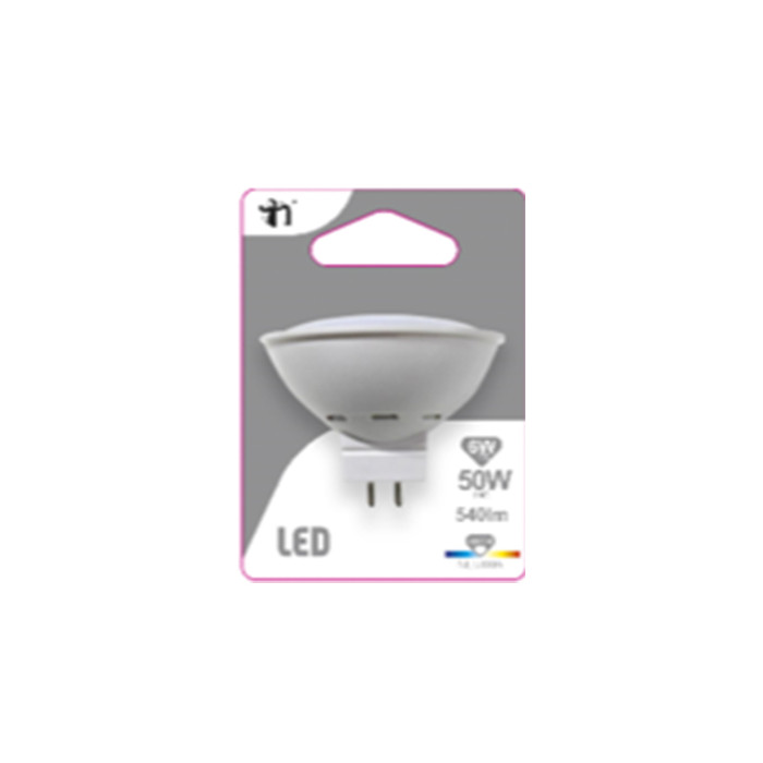 BOMBILLA LED SPOTLIGHT MR16 12V GU5.3 6W (50W) 540LM 4000K 15000H BL.1