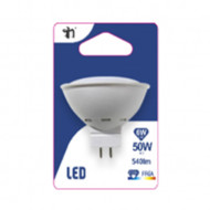 BOMBILLA LED SPOTLIGHT MR16 12V GU5.3 6W (50W) 540LM 3000K 15000H BL.1