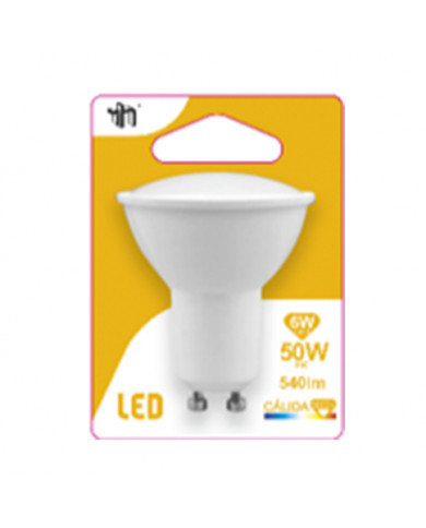 BOMBILLA LED SPOTLIGHT MR16 GU10 6W (50W) 540LM 3000K 15000H BL.1