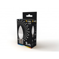 LED SMD VELA PLAST 6W (40W) 470LM E14 180º 4000K 15000H RAYDAN HOME CJ.2