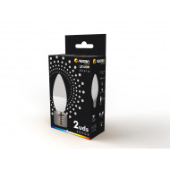 LED SMD VELA PLAST 7,4W (60W) 806LM E14 180º 4000K 15.000H RAYDAN HOME CJ.2