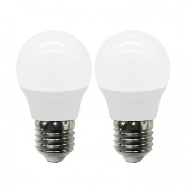 LED SMD ESFERICA PLAST 6W (40W) 470LM E27 180º 4000K 15000H RAYDAN HOME CJ.2