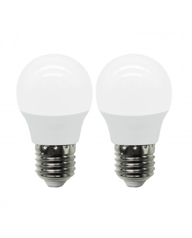 LED SMD ESFERICA PLAST 6W (40W) 470LM E27 180º 6000K 15000H RAYDAN HOME CJ.2