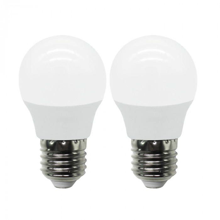 LED SMD ESFERICA PLAST 6W (40W) 470LM E27 180º 6000K 15000H RAYDAN HOME CJ.2