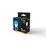 LED SMD ESFERICA PLAST 6W (40W) 470LM E27 180º 6000K 15000H RAYDAN HOME CJ.2