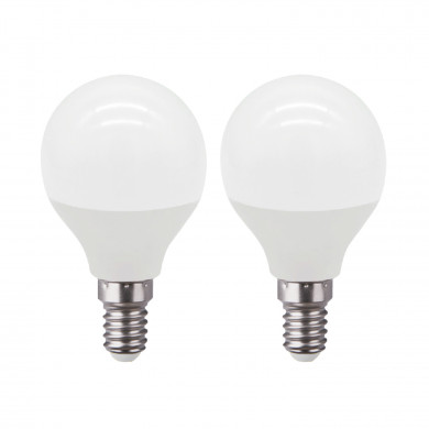 LED SMD ESFERICA PLAST 7,4W (60W) 806LM E14 180º 4000K 15.000H RAYDAN HOME CJ.2