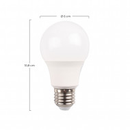 LED SMD ESTANDAR PLAST 16W (100W) 1521LM E27 230º 6000K 15000H RAYDAN HOME CJ.2