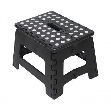 TABURETE PLEGABLE DE PLÁSTICO PEQUEÑO 32X25X22CM COLORES SURTIDOS 7HOUSE RT.1